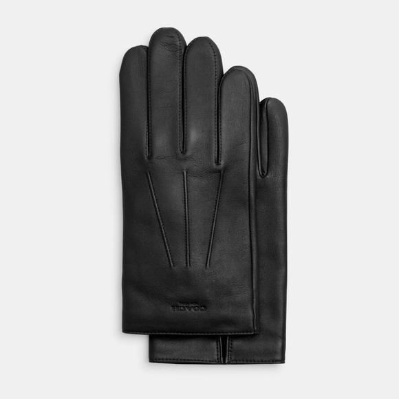 New! Coach Leather Gloves, Size Small - Picture 1 of 1